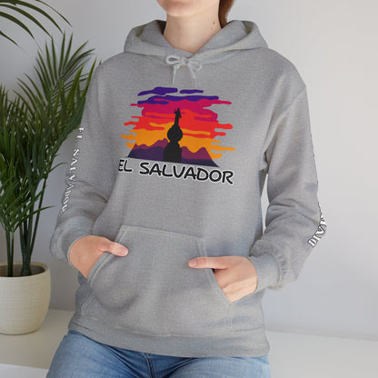 El Salvador Divino Salvador del Mundo Heavy Blend Hoodie