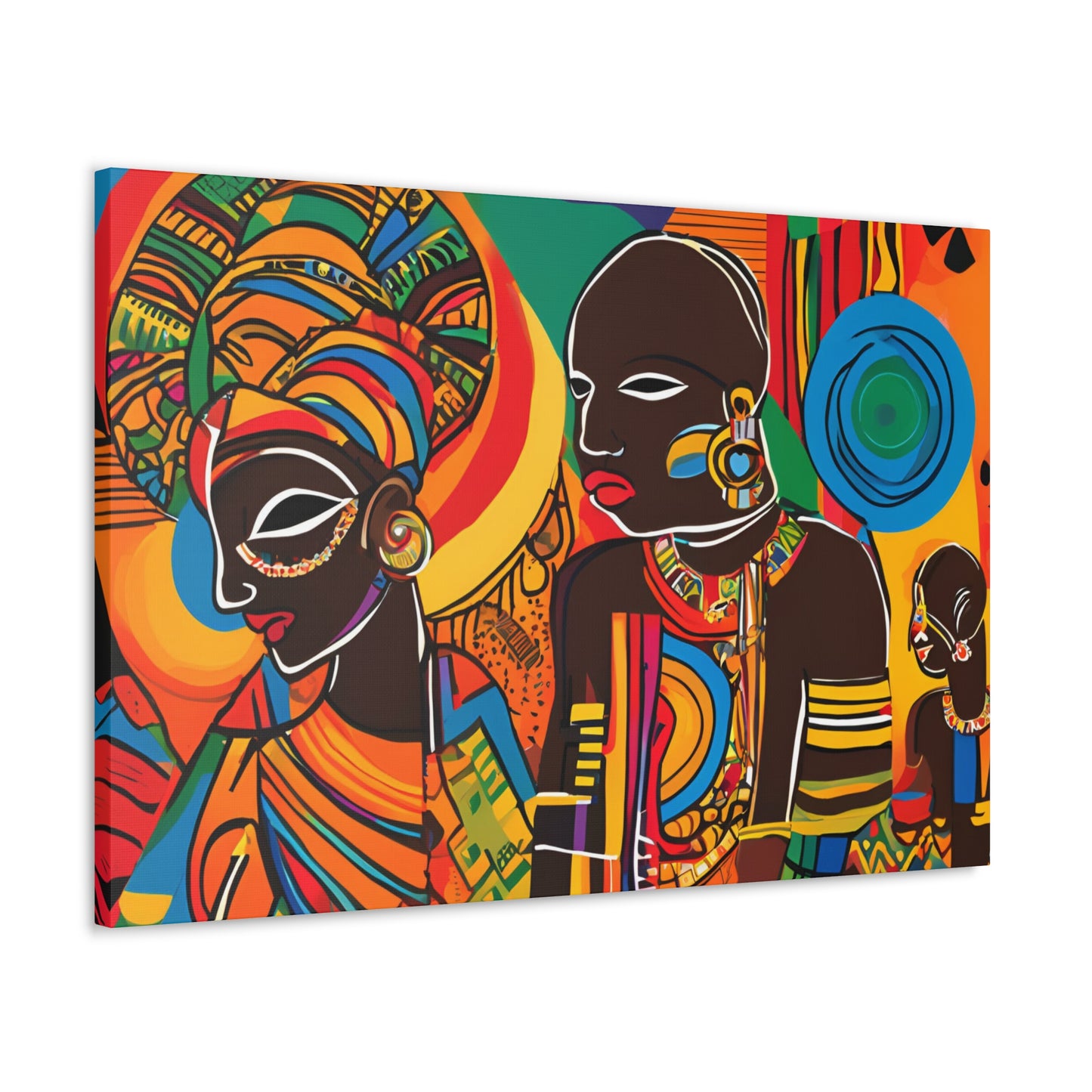 Inspiration African Culture Canvas Art, Wall Decor, African Art Print, Home Decor