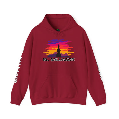 El Salvador Divino Salvador del Mundo Heavy Blend Hoodie