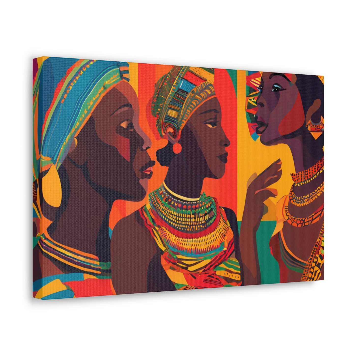 African Culture Canvas Art, Wall Decor, African Art