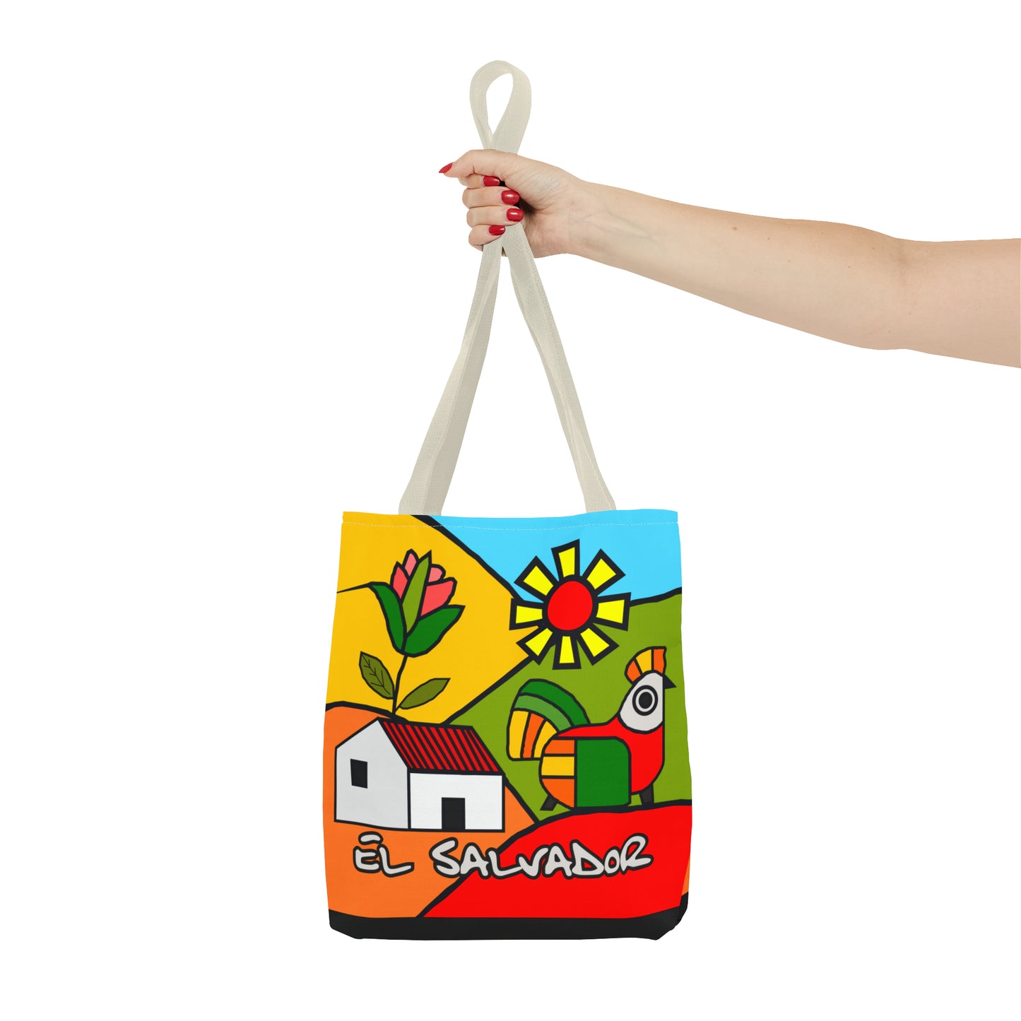 Amanecer El Salvador Tote Bag | El Salvador | Perfect gift for any ocation | high - quality polyester - NY GIftcraft