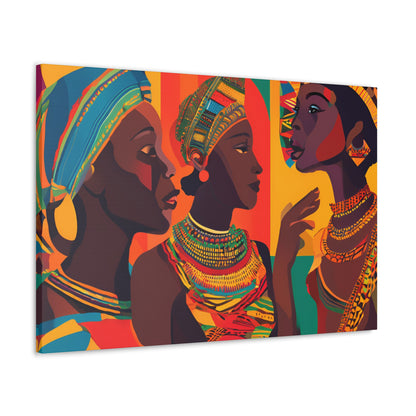 African Culture Canvas Art, Wall Decor, African Art