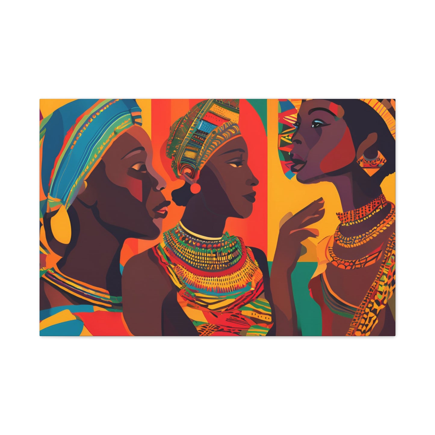 African Culture Canvas Art, Wall Decor, African Art