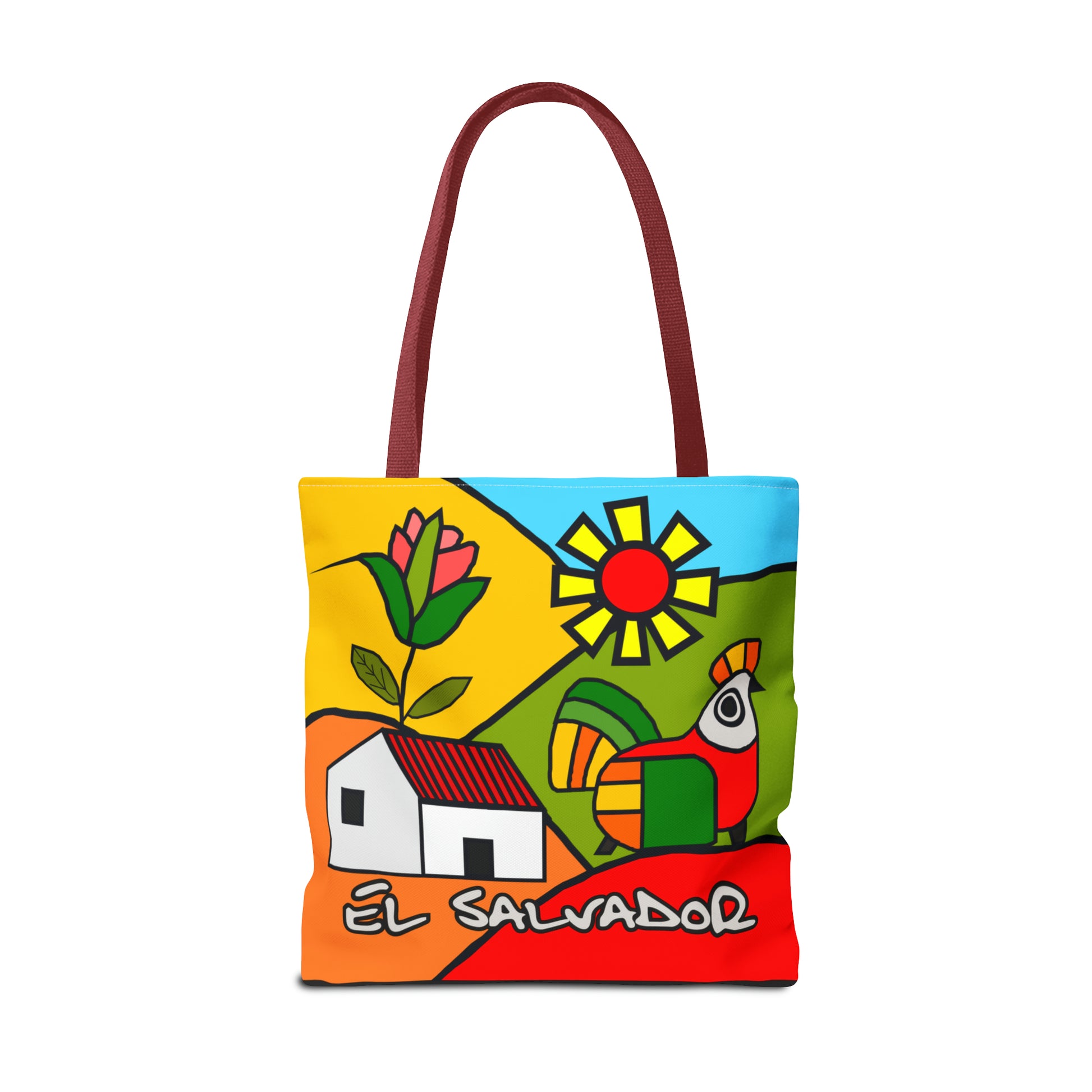 Amanecer El Salvador Tote Bag | El Salvador | Perfect gift for any ocation | high - quality polyester - NY GIftcraft