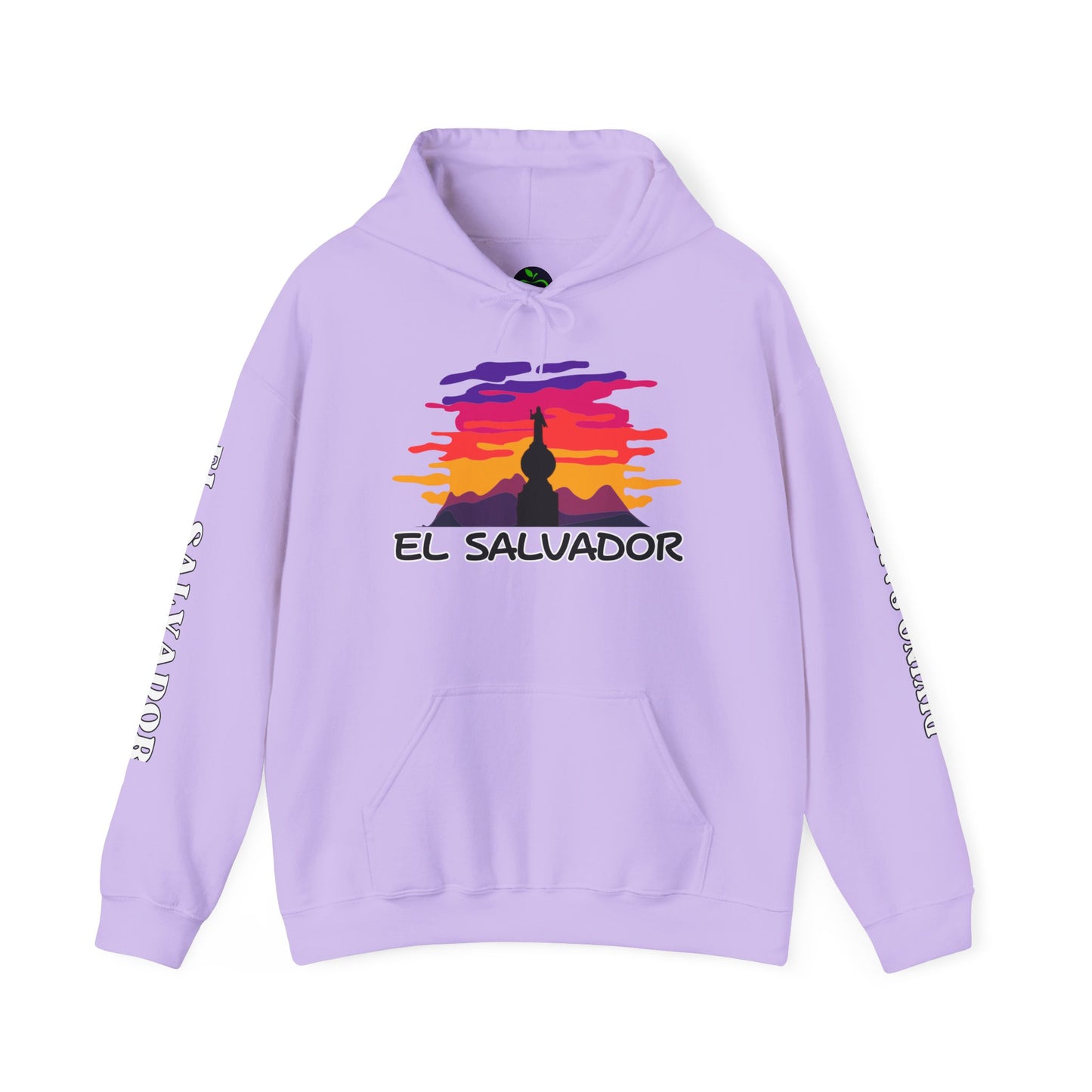 El Salvador Divino Salvador del Mundo Heavy Blend Hoodie