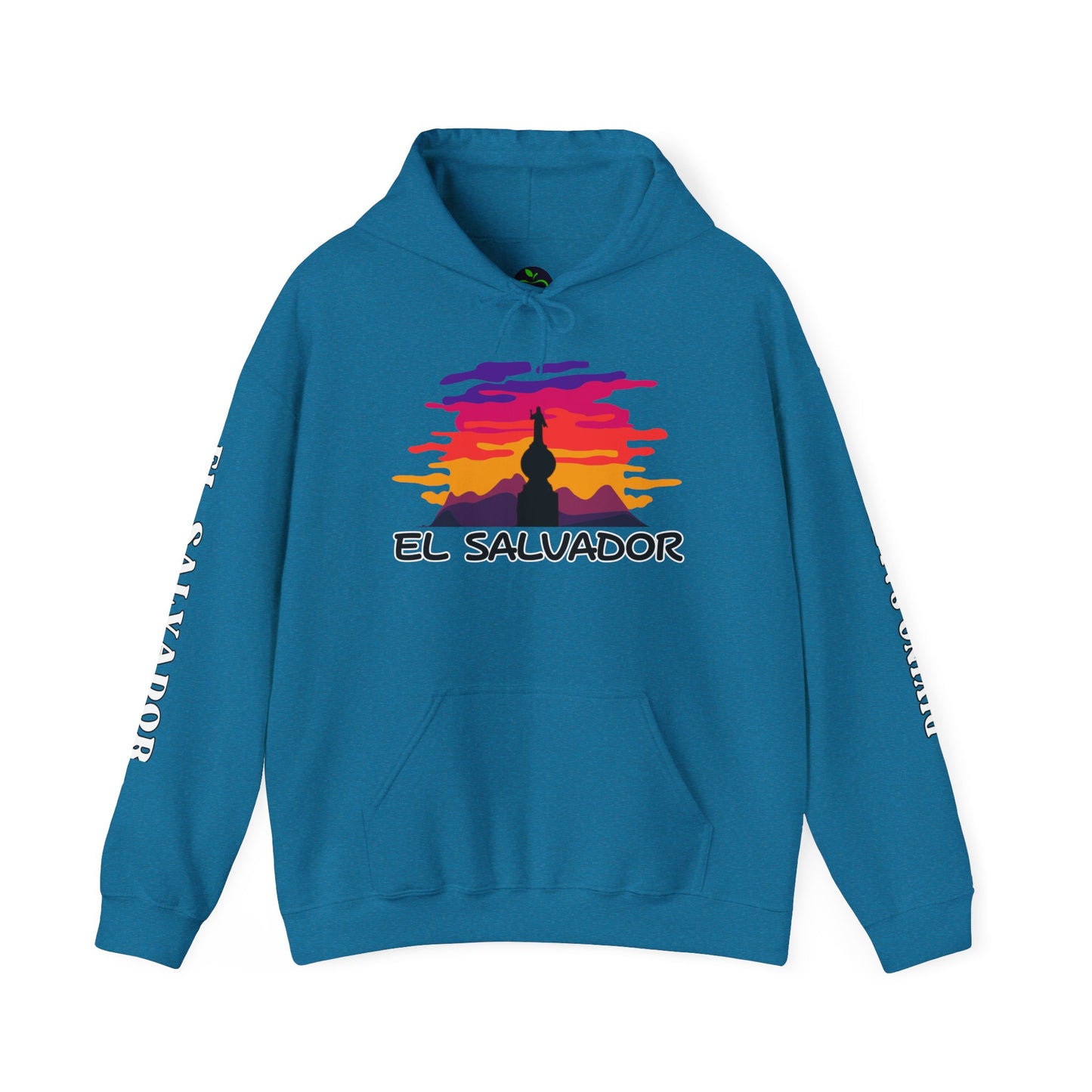 El Salvador Divino Salvador del Mundo Heavy Blend Hoodie