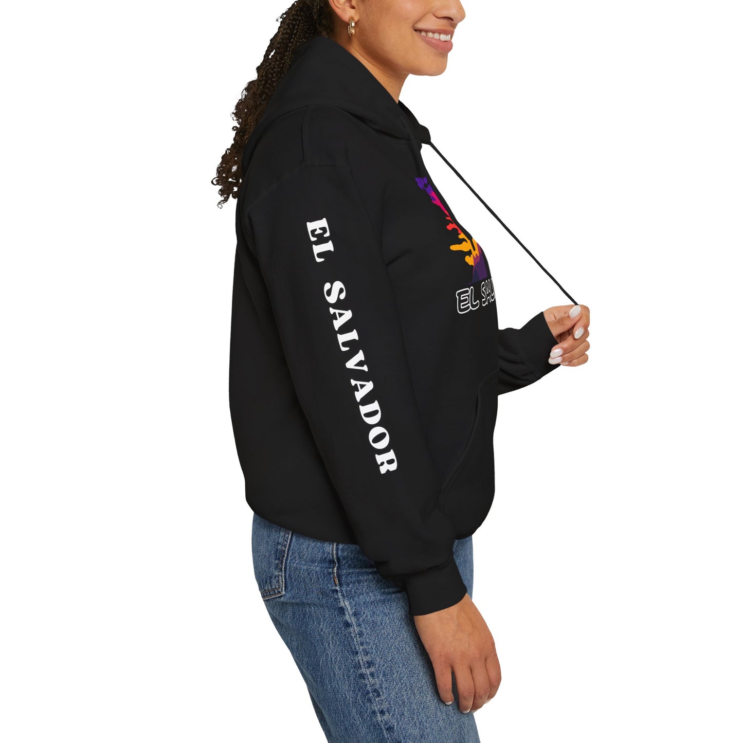 El Salvador Divino Salvador del Mundo Heavy Blend Hoodie