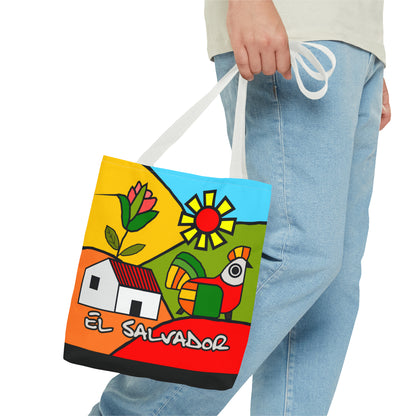 Amanecer El Salvador Tote Bag | El Salvador | Perfect gift for any ocation | high - quality polyester - NY GIftcraft