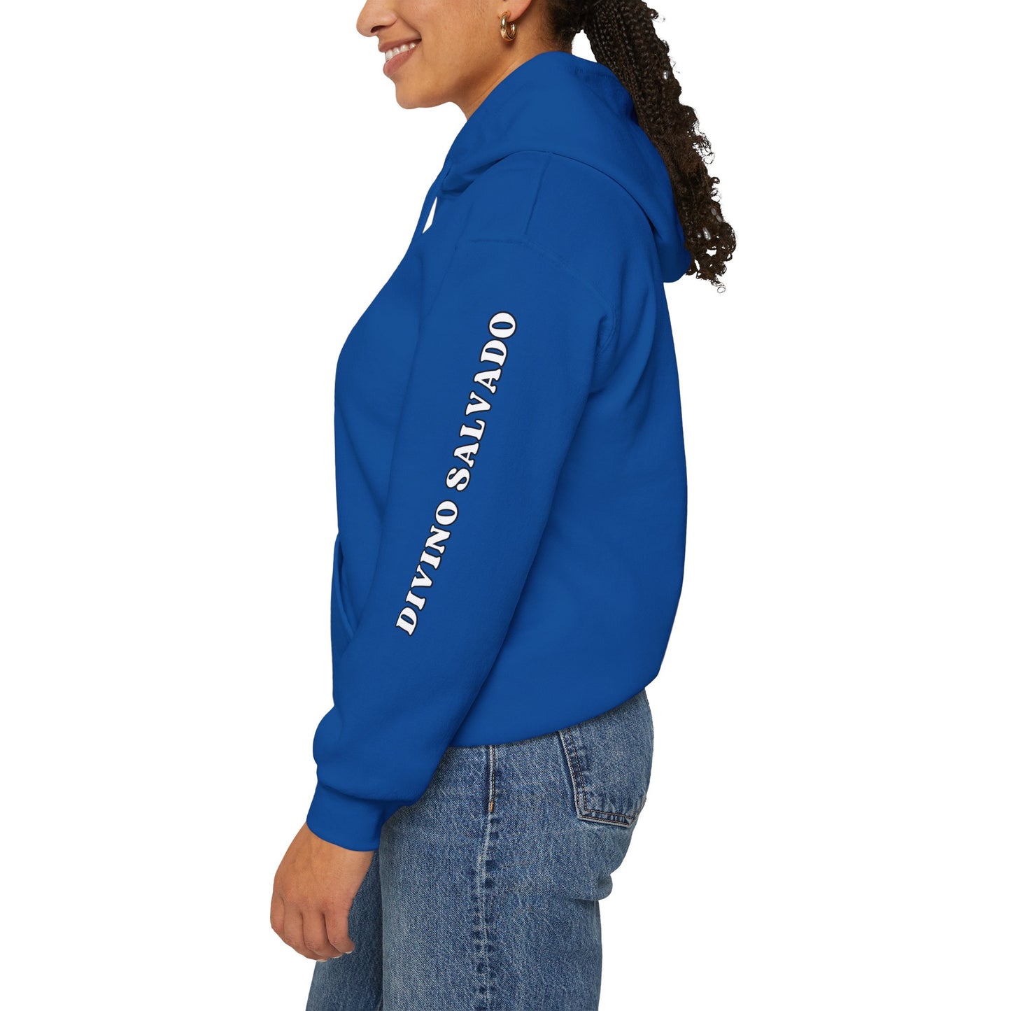 El Salvador Divino Salvador del Mundo Heavy Blend Hoodie