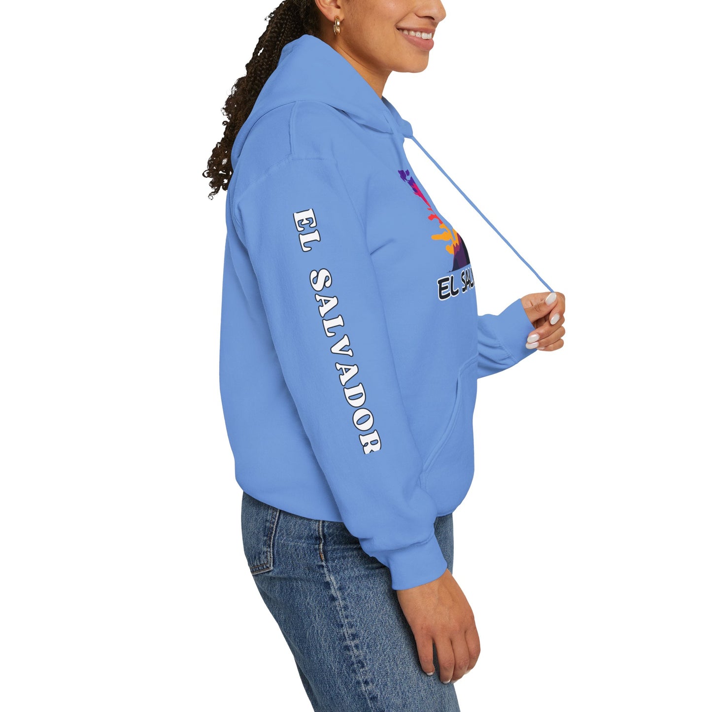 El Salvador Divino Salvador del Mundo Heavy Blend Hoodie