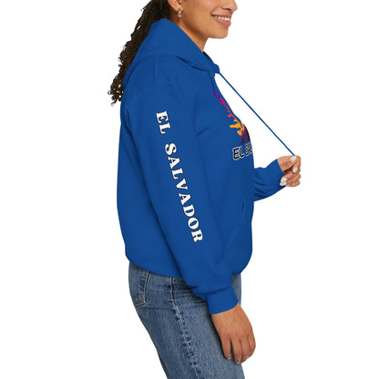 El Salvador Divino Salvador del Mundo Heavy Blend Hoodie