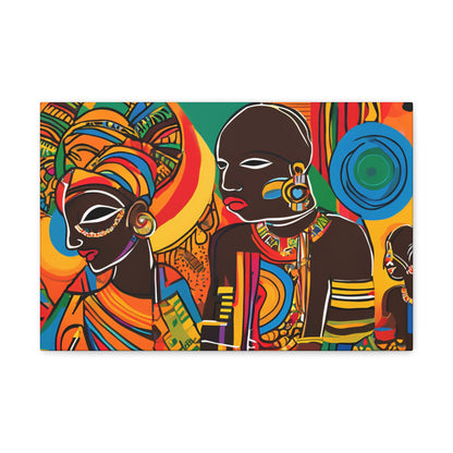 Inspiration African Culture Canvas Art, Wall Decor, African Art Print, Home Decor