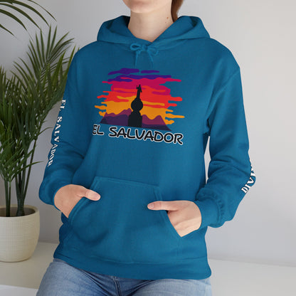 El Salvador Divino Salvador del Mundo Heavy Blend Hoodie