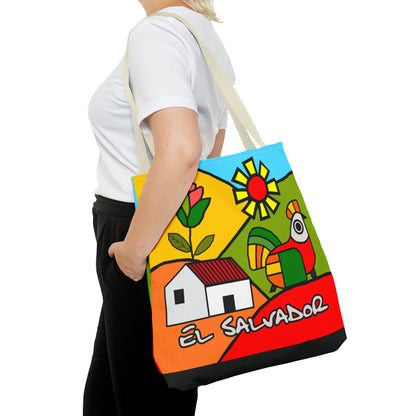 Amanecer El Salvador Tote Bag | El Salvador | Perfect gift for any ocation | high - quality polyester - NY GIftcraft