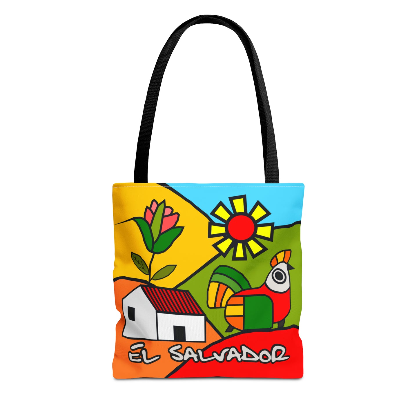 Amanecer El Salvador Tote Bag | El Salvador | Perfect gift for any ocation | high - quality polyester - NY GIftcraft