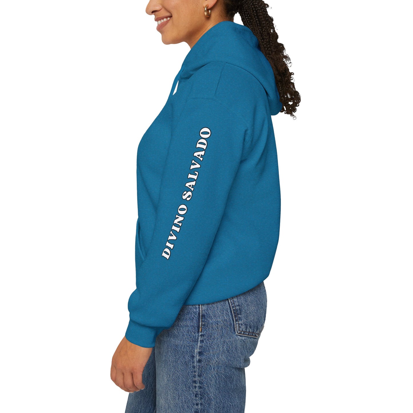 El Salvador Divino Salvador del Mundo Heavy Blend Hoodie