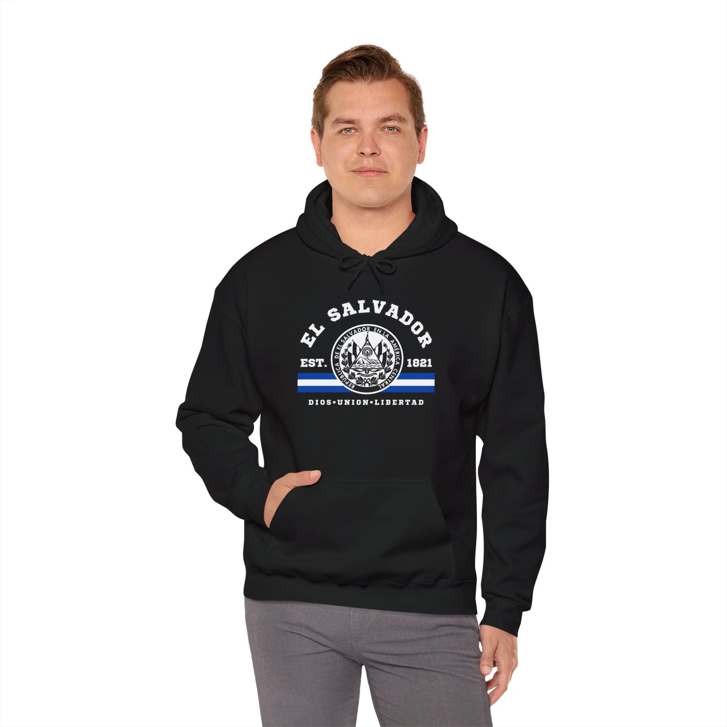 El Salvador Hooded Sweatshirt | Perfect Gift for any Occasion