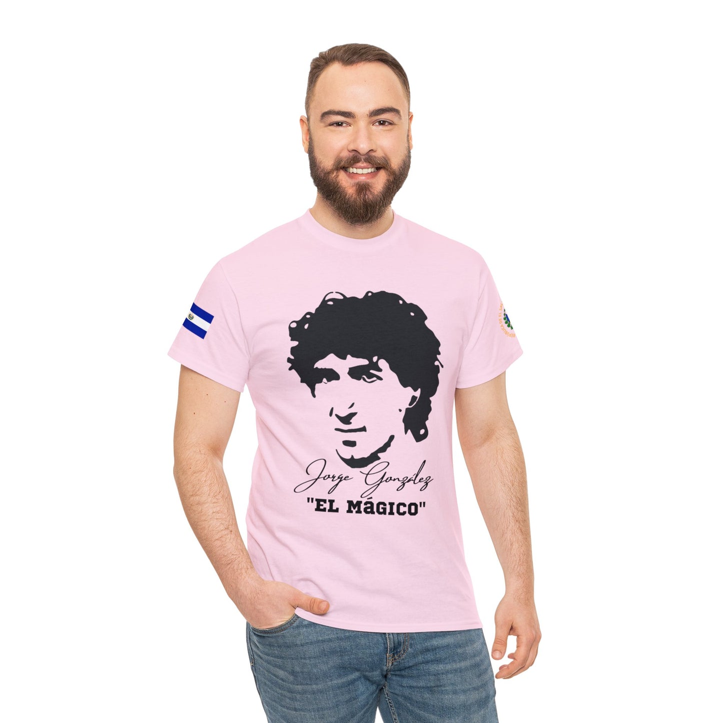 Jorge "El Magico" Gonzales Unisex T-Shirt | 100% Cotton | El Salvador - NY GIftcraft