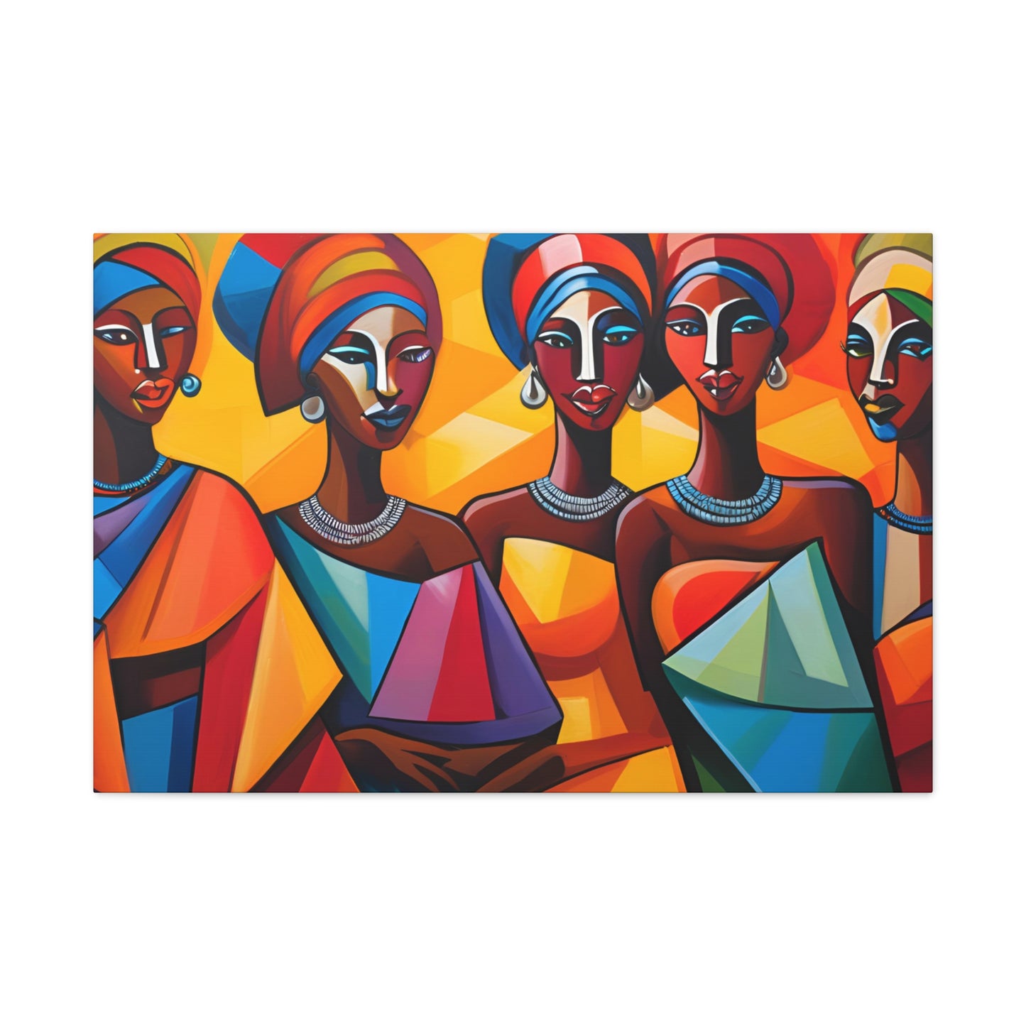 "Women" African Culture Canvas