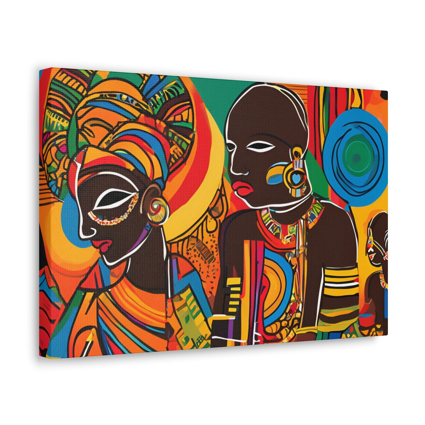 Inspiration African Culture Canvas Art, Wall Decor, African Art Print, Home Decor