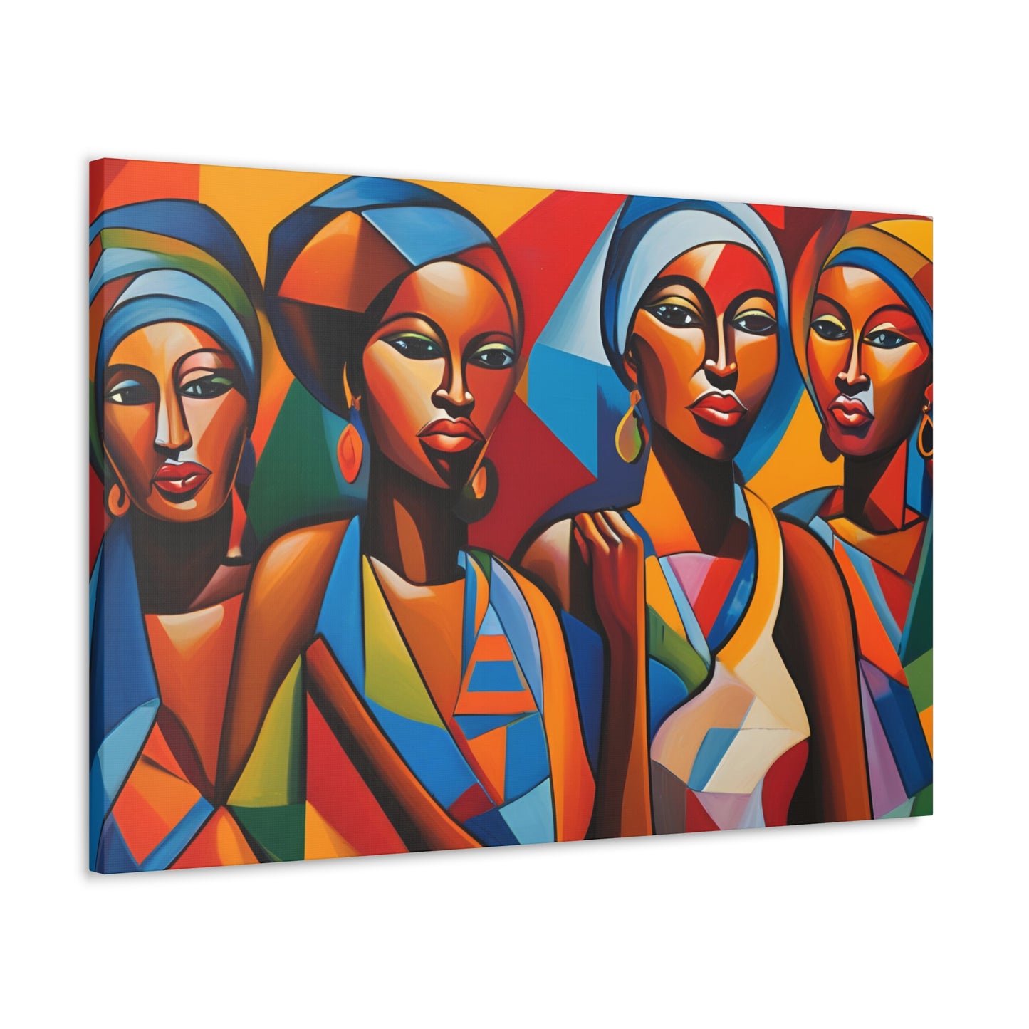 African Culture Canvas Art, Gallery Wraps, Wall Decor, African Art Print, Home Decor