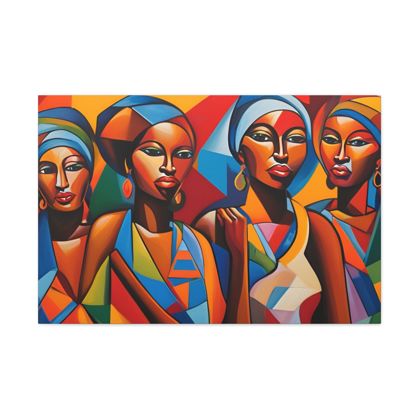 African Culture Canvas Art, Gallery Wraps, Wall Decor, African Art Print, Home Decor