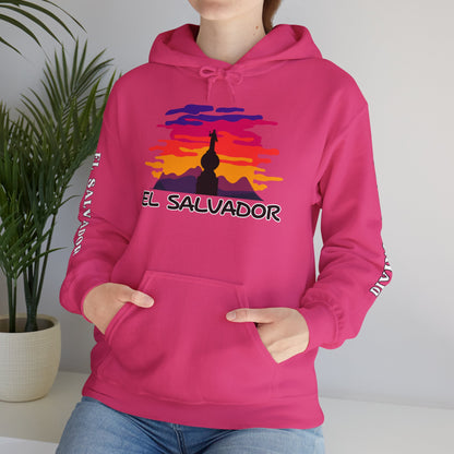 El Salvador Divino Salvador del Mundo Heavy Blend Hoodie