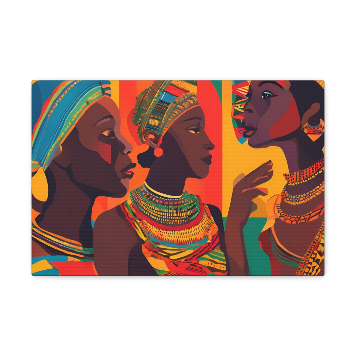 African Culture Canvas Art, Wall Decor, African Art