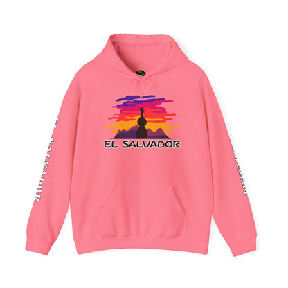 El Salvador Divino Salvador del Mundo Heavy Blend Hoodie