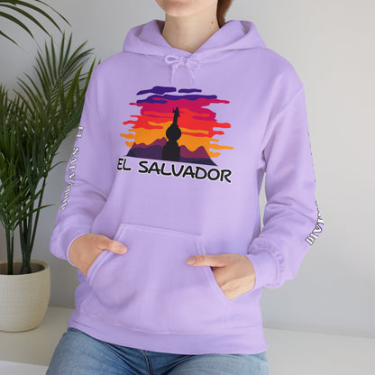 El Salvador Divino Salvador del Mundo Heavy Blend Hoodie