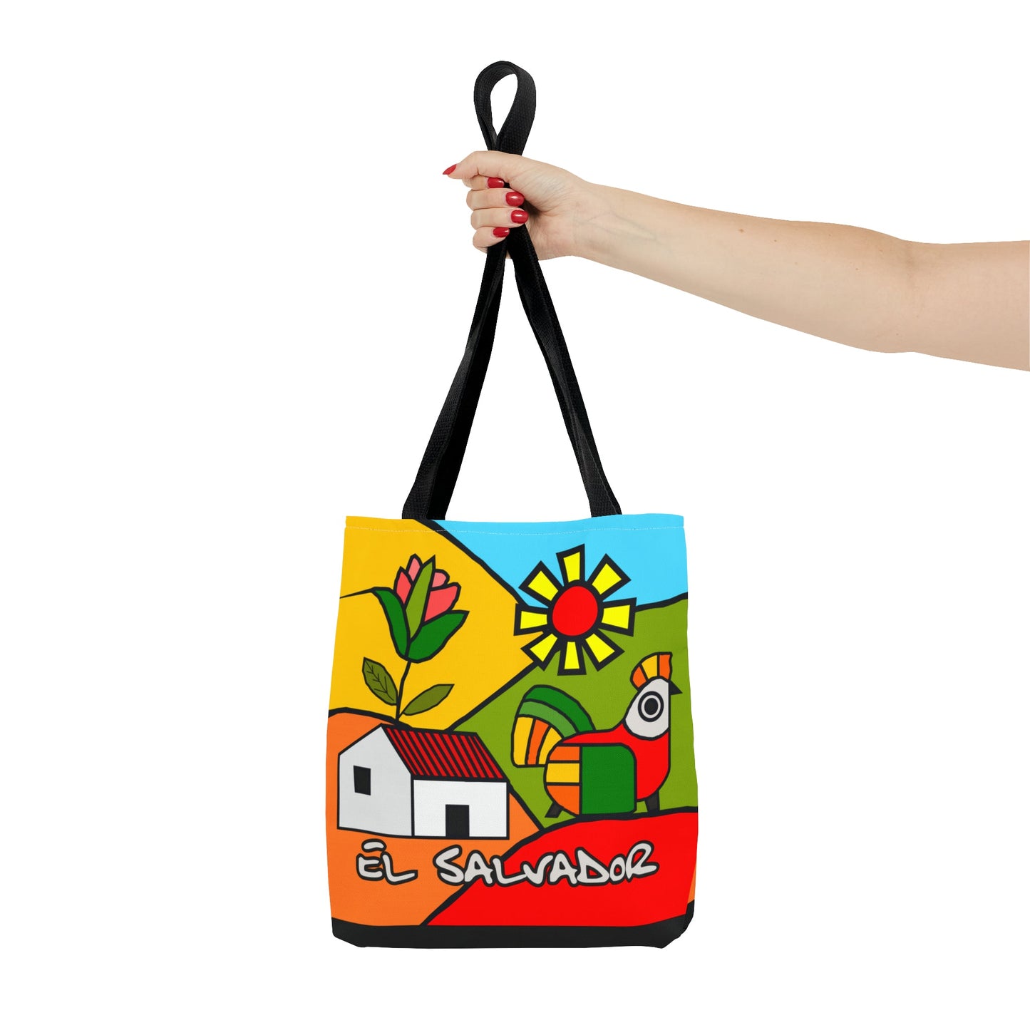 Amanecer El Salvador Tote Bag | El Salvador | Perfect gift for any ocation | high - quality polyester - NY GIftcraft