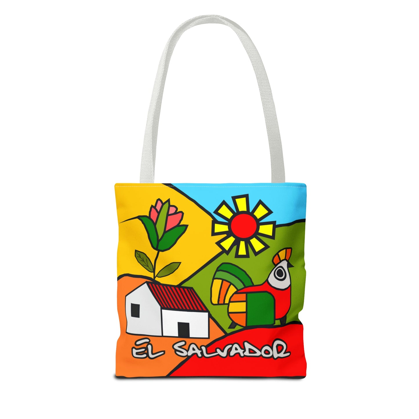 Amanecer El Salvador Tote Bag | El Salvador | Perfect gift for any ocation | high - quality polyester - NY GIftcraft