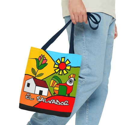 Amanecer El Salvador Tote Bag | El Salvador | Perfect gift for any ocation | high - quality polyester - NY GIftcraft