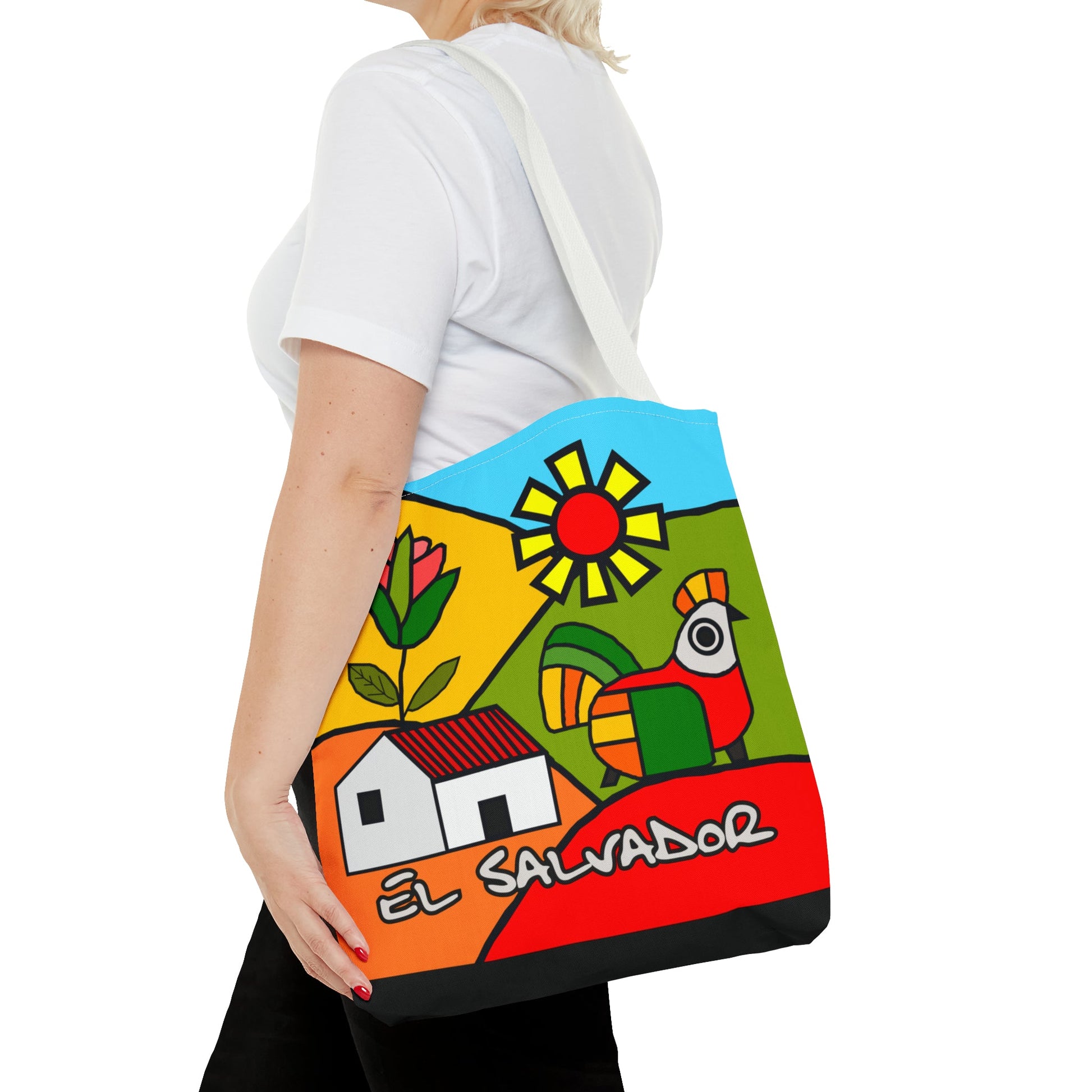 Amanecer El Salvador Tote Bag | El Salvador | Perfect gift for any ocation | high - quality polyester - NY GIftcraft