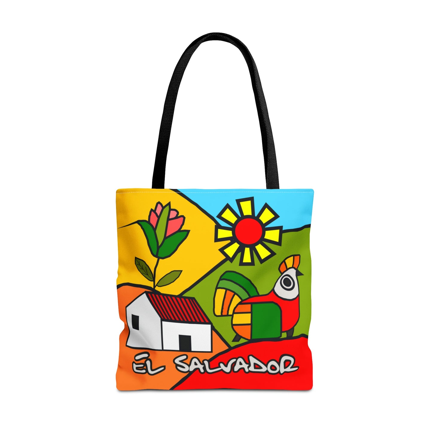 Amanecer El Salvador Tote Bag | El Salvador | Perfect gift for any ocation | high - quality polyester - NY GIftcraft