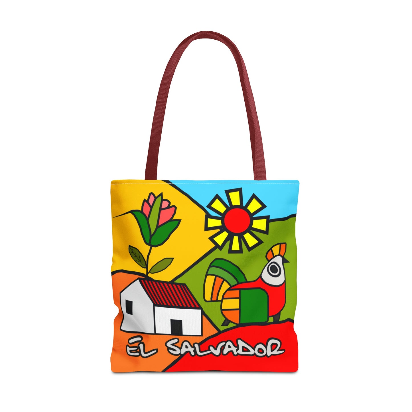 Amanecer El Salvador Tote Bag | El Salvador | Perfect gift for any ocation | high - quality polyester - NY GIftcraft