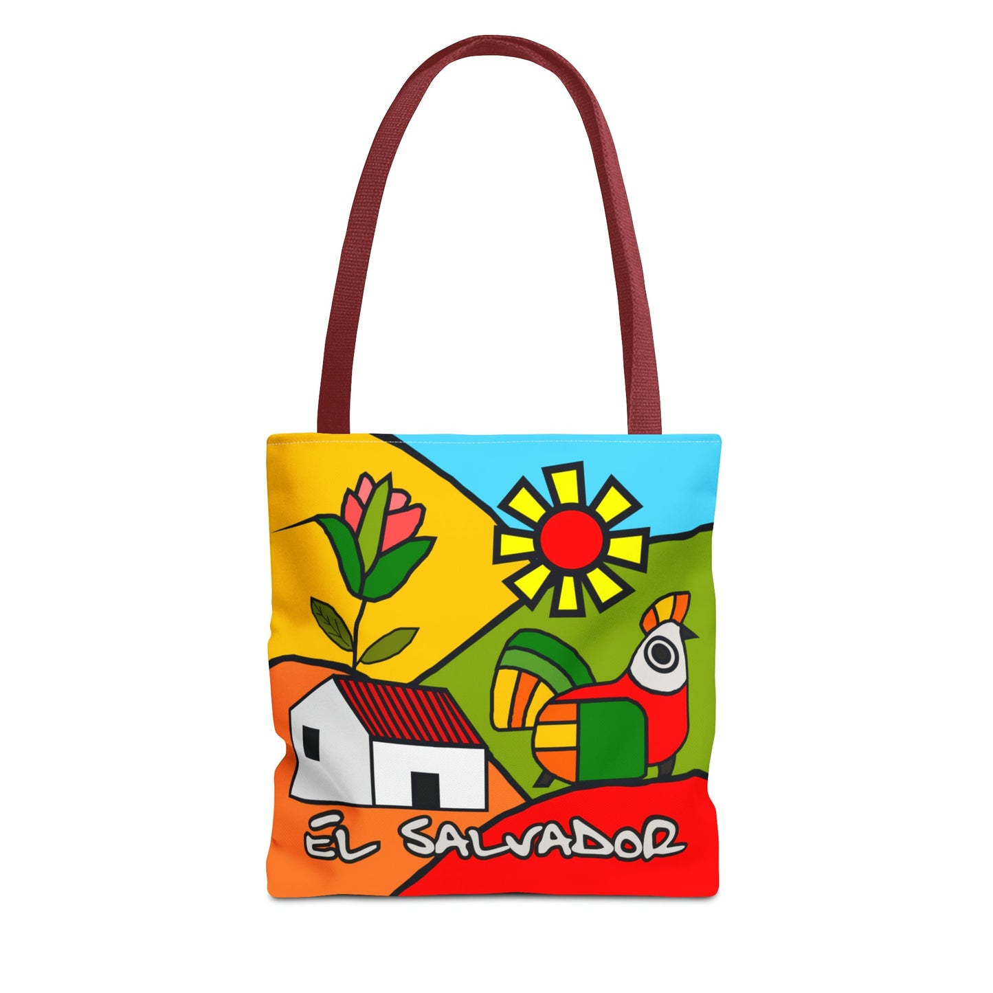 Amanecer El Salvador Tote Bag | El Salvador | Perfect gift for any ocation | high - quality polyester - NY GIftcraft