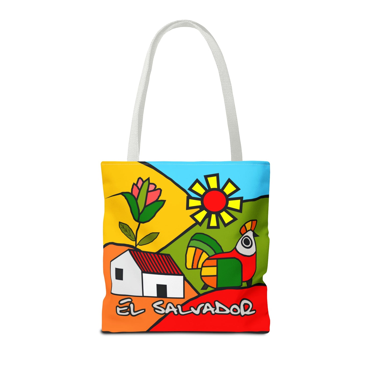 Amanecer El Salvador Tote Bag | El Salvador | Perfect gift for any ocation | high - quality polyester - NY GIftcraft