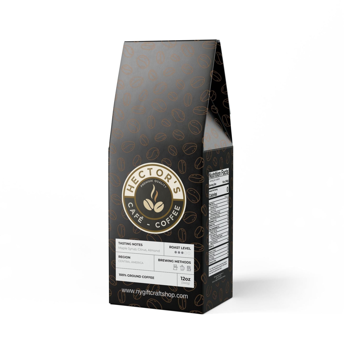 Broken Top Coffee Blend - Medium Roast - 12 oz.| from Central America. Roasted in the USA | Graded and certified as "Specialty Grade Craft Coffee" - NY GIftcraft