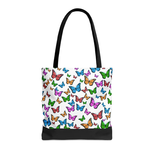 Butterfly Colors, High quality 100% polyester Tote Bag, its materials are very resistant. - NY GIftcraft