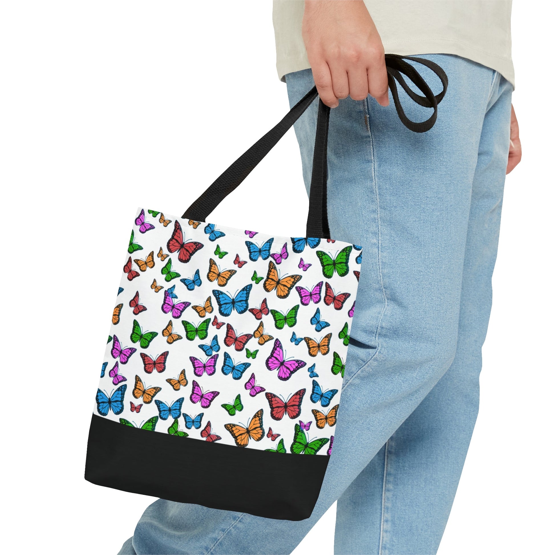 Butterfly Colors, High quality 100% polyester Tote Bag, its materials are very resistant. - NY GIftcraft