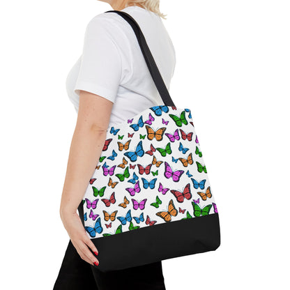 Butterfly Colors, High quality 100% polyester Tote Bag, its materials are very resistant. - NY GIftcraft