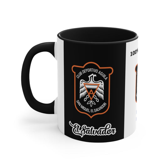 Club Deportivo Águila, El Salvador, Ceramic Mug 11 oz, for hot drinks coffee, chocolate, tea. Microwave and Dishwasher Resistant - NY GIftcraft