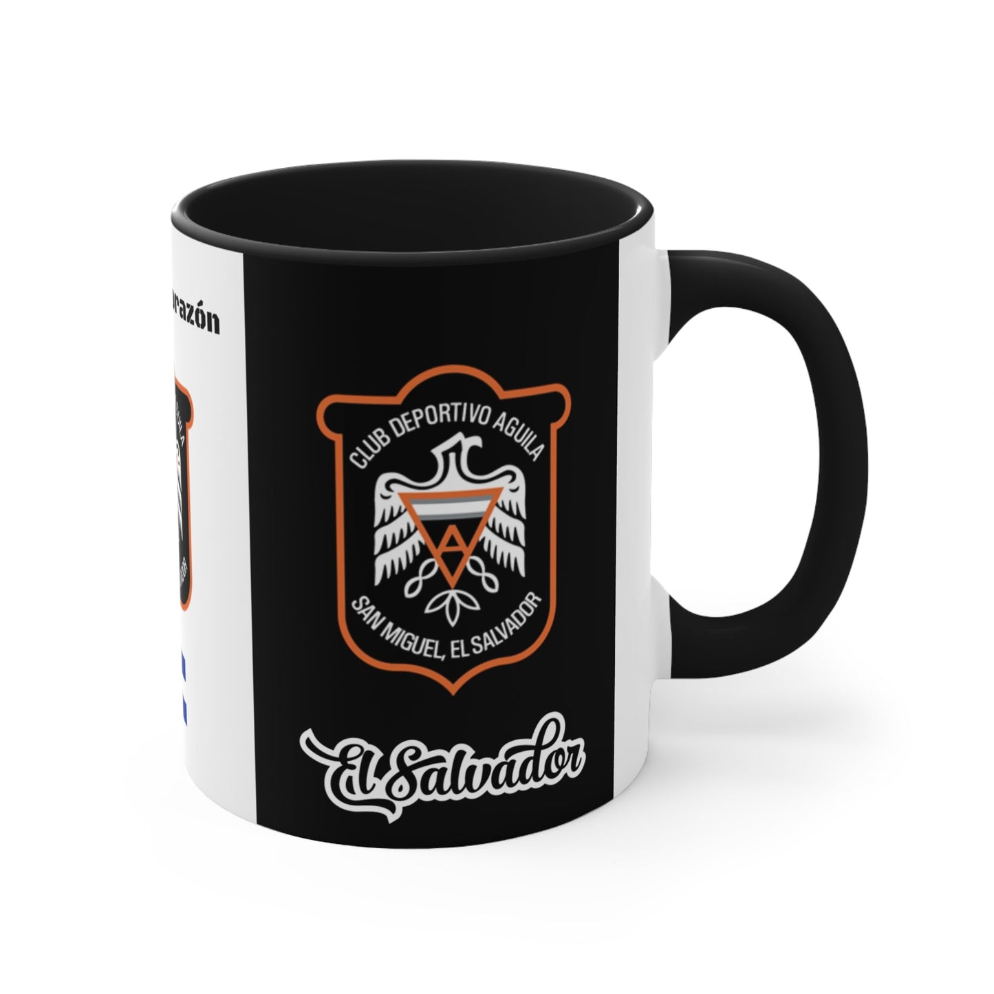 Club Deportivo Águila, El Salvador, Ceramic Mug 11 oz, for hot drinks coffee, chocolate, tea. Microwave and Dishwasher Resistant - NY GIftcraft