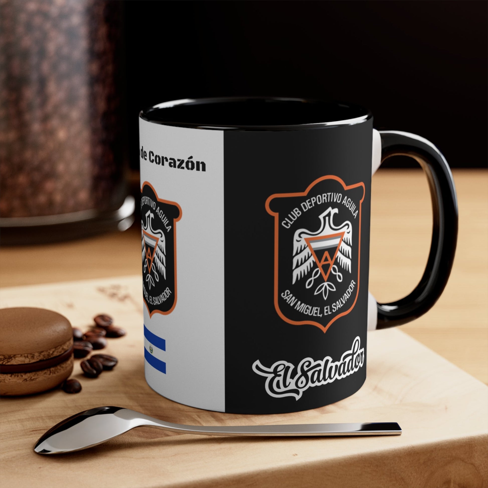 Club Deportivo Águila, El Salvador, Ceramic Mug 11 oz, for hot drinks coffee, chocolate, tea. Microwave and Dishwasher Resistant - NY GIftcraft