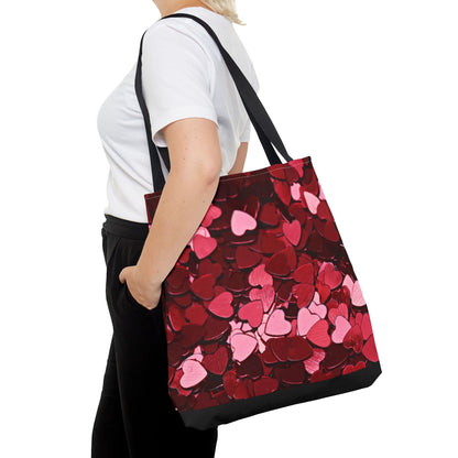 Corazones Tote Bag | Perfect gift for any ocation | high - quality polyester - NY GIftcraft