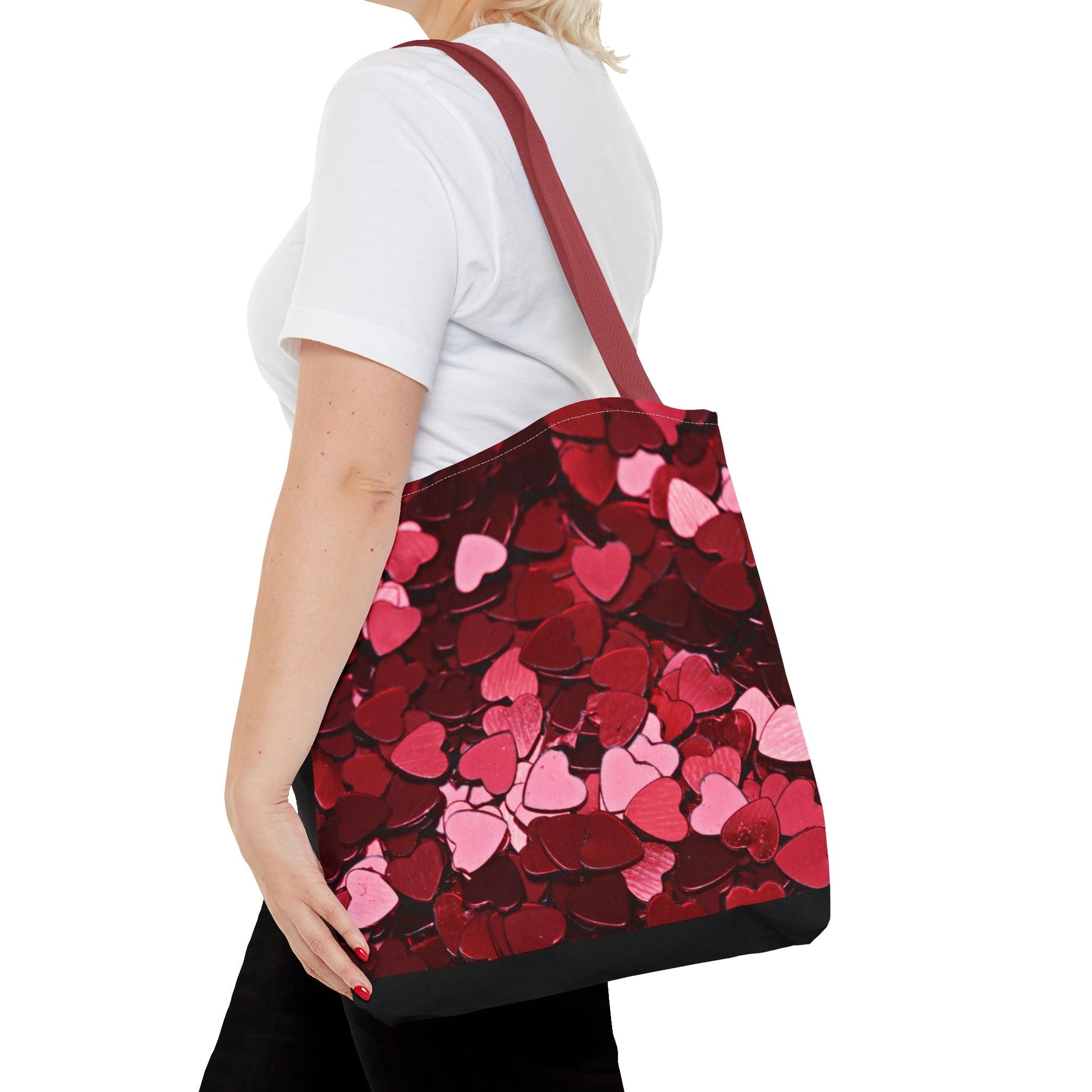 Corazones Tote Bag | Perfect gift for any ocation | high - quality polyester - NY GIftcraft