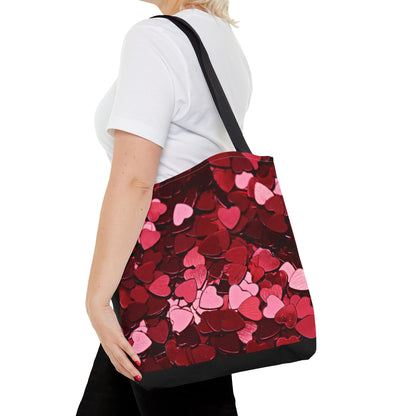 Corazones Tote Bag | Perfect gift for any ocation | high - quality polyester - NY GIftcraft