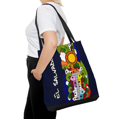 El Pueblo Tote Bag | El Salvador | Perfect gift for any ocation | high - quality polyester - NY GIftcraft