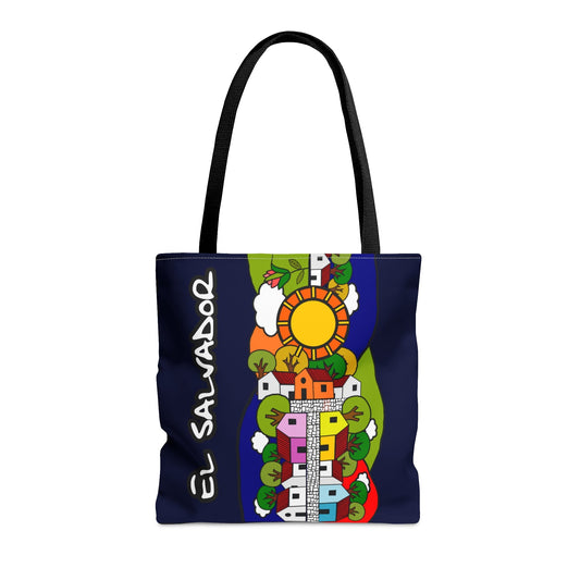 El Pueblo Tote Bag | El Salvador | Perfect gift for any ocation | high - quality polyester - NY GIftcraft